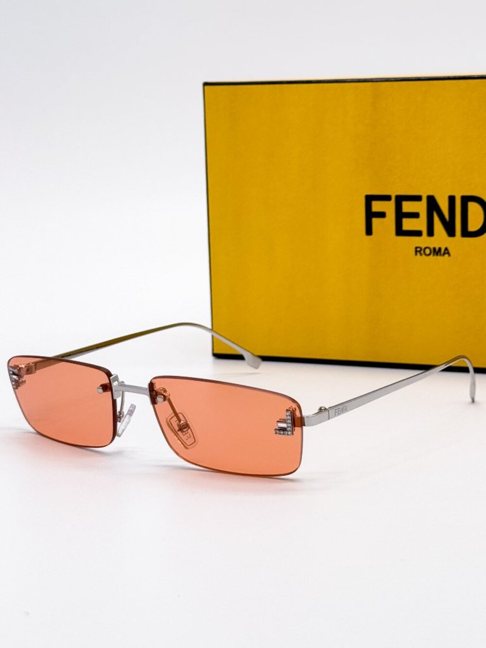 NWT Fendi Sunglasses FE4172US 16J Rimless Women Sunglasses